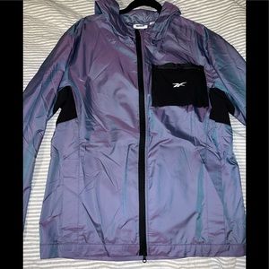 Reebok Reflective and Color Shifting Running Jacket